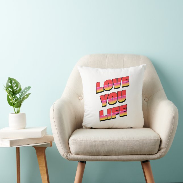 LIEBE DEIN LEBEN KISSEN (Stuhl )
