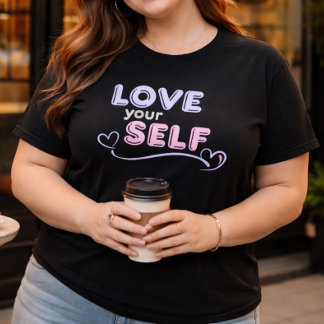 Liebe Dein Selbst Heart Line Tee