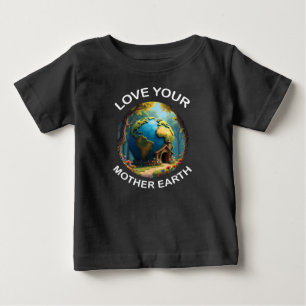 Liebe Deine Mutter Erde Baby T-shirt