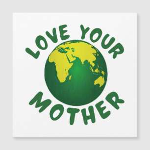 Liebe deine Mutter Magnetkarte