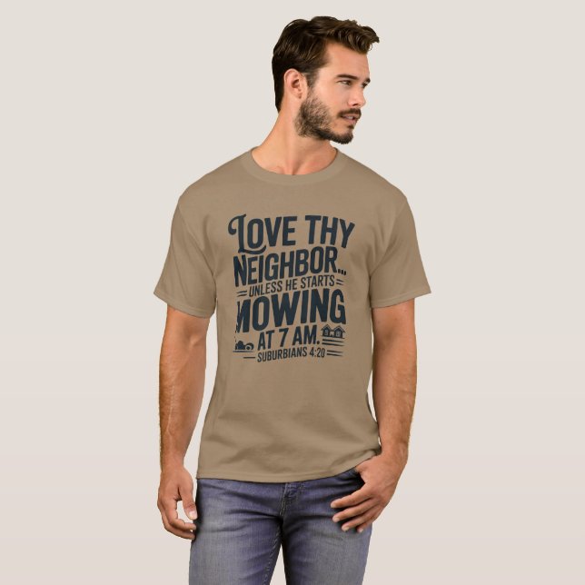 Liebe deinen Nächsten T-Shirt (Vorne ganz)