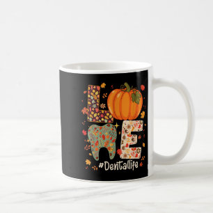 Liebe Dental Leben Kürbis Zahn Zahnarzt Herbst Dan Kaffeetasse