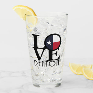 LIEBE denton Texas Glas