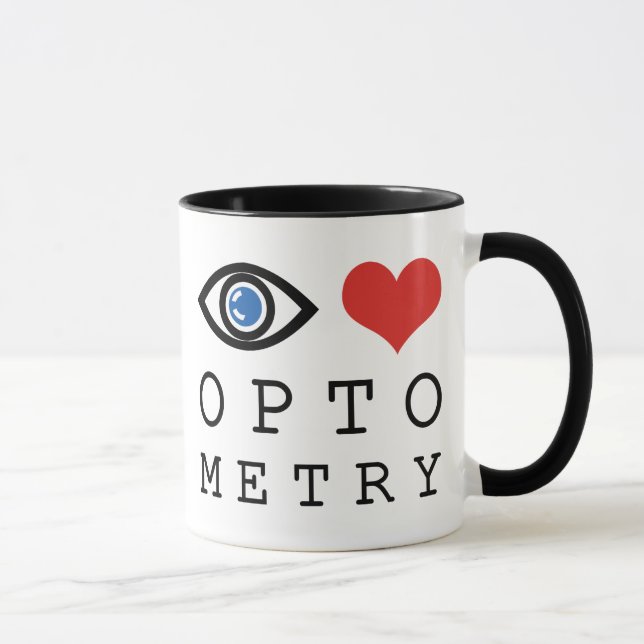 Liebe der Augen Tasse (Rechts)