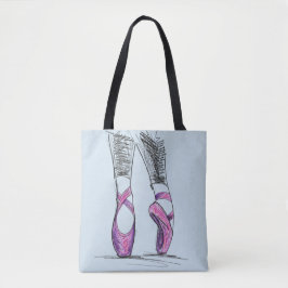 Liebe der Ballerina-I zu tanzen Tasche