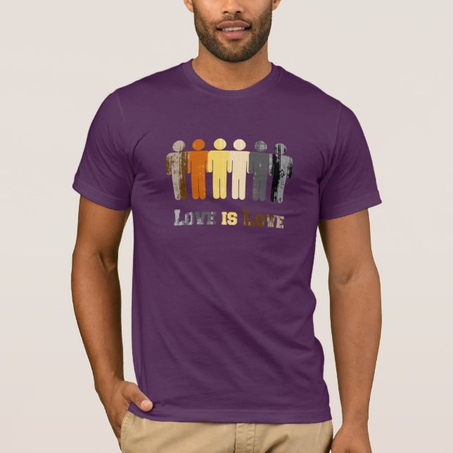 Liebe der Bären ist Liebe beängstigend T-Shirt (Vorderseite)
