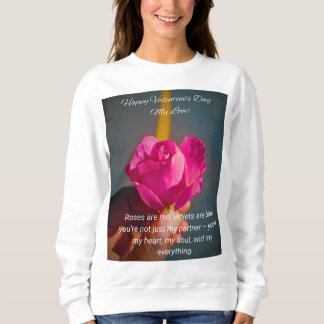 Liebe der Blumen - Valentine Day Hoodie