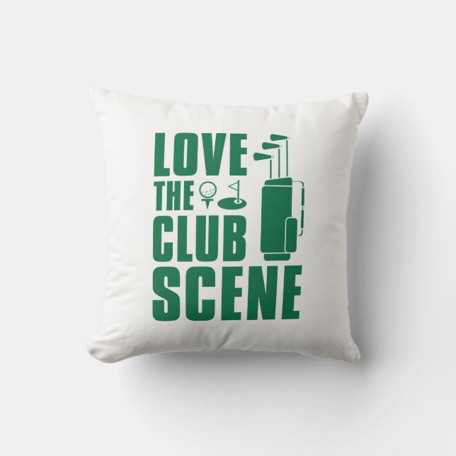 Liebe Der Club Kissen (Vorderseite)