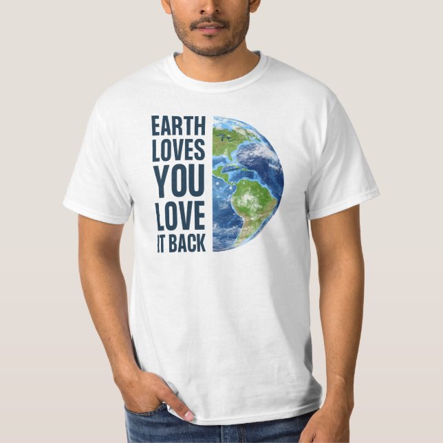 Liebe der Erde Liebe T-Shirt (Vorderseite)