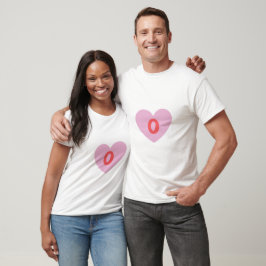 Liebe der Familie - Buchstabe O T-Shirt