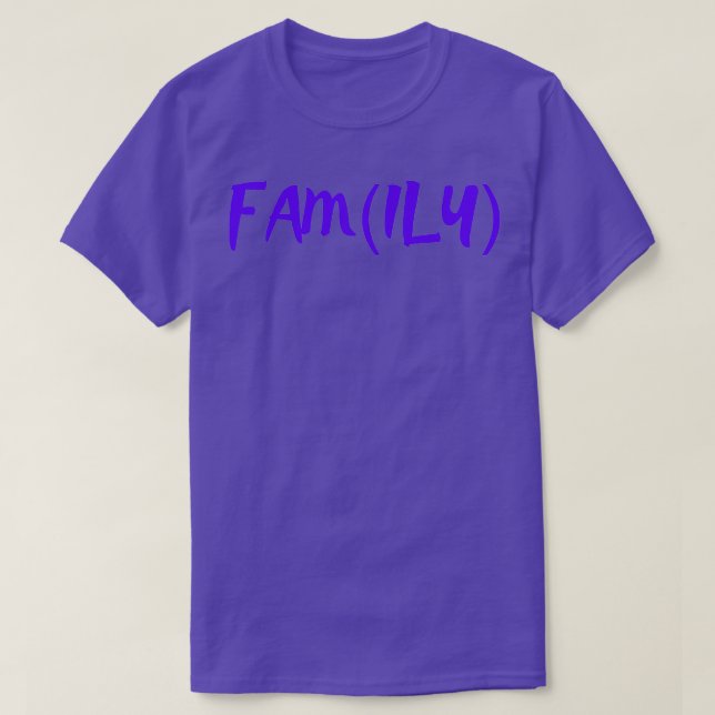 Liebe der Familie T-Shirt (Design vorne)