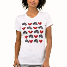 Liebe der Fotokamera und Herz