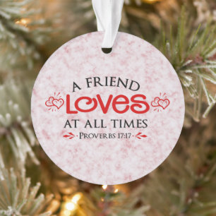 Liebe der Freunde Ornament