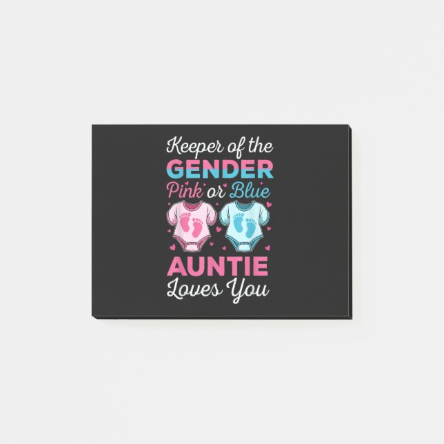 Liebe der Geschlechtszugehörigkeit Post-it Klebezettel (Vorderseite)