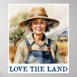 Liebe der Grundstückspresse Poster