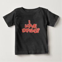 Liebe der Herz-I verfolgt T-Shirts und Geschenke