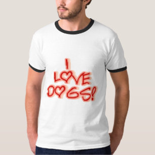 Liebe der Herz-I verfolgt T-Shirts und Geschenke