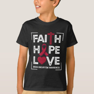 Liebe der Hoffnung Hirnaneurysma Bewusstsein 1 T-Shirt