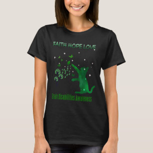 Liebe der Hoffnung Hirnbehinderungen Bewusstsein 1 T-Shirt