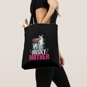 Liebe der Husky-Mutter: Loyalität und Anleihe feie Tasche