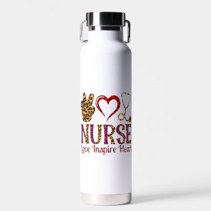 Liebe der Krankenschwester Inspirier Herz - Motivi Trinkflasche