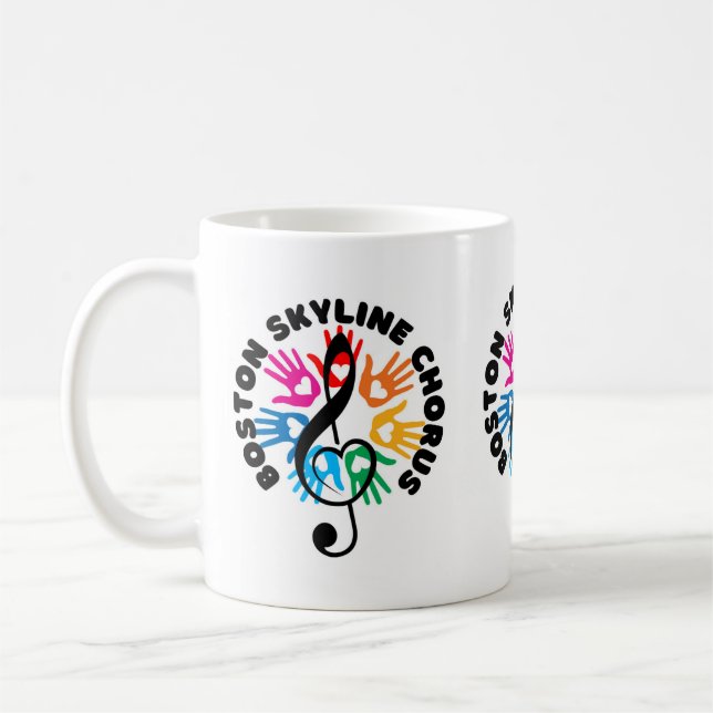 Liebe der Musik 11oz Tasse (Links)