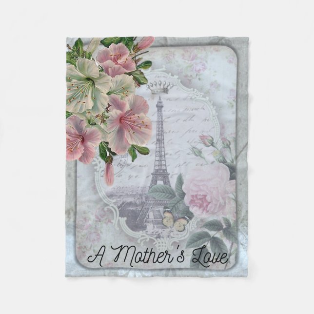 Liebe der Mütter Fleecedecke (Vorderseite)