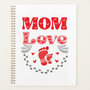 Liebe der niedlichen Mama Planer