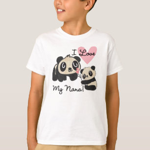 Liebe der Panda-I meine Nana T-Shirt