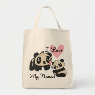 Liebe der Panda-I meine Nana Tragetasche