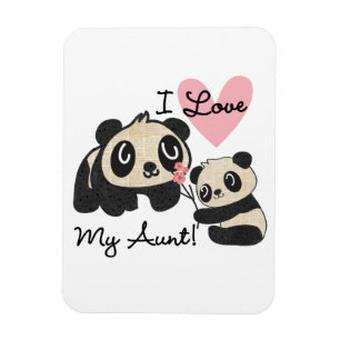 Liebe der Panda-I meine Tante Magnet