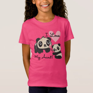 Liebe der Panda-I meine Tante T-Shirt