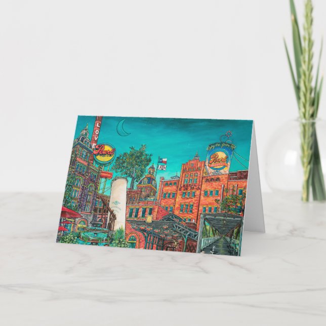 Liebe der Pearl-Grußkarte Karte (Vorderseite)