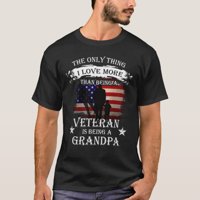 Liebe der Sache I mehr als seiend ein Veteran - T-Shirt (Vorderseite)