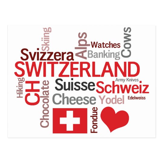 Liebe Der Sache I Uber Die Schweiz Kase Postkarte Zazzle Ch