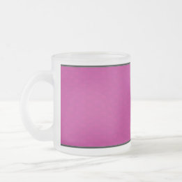 Liebe der Schmetterlinge | Magenta Lace Border Mattglastasse