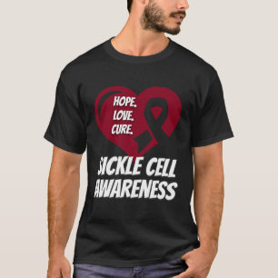 Liebe der Sichelzellanäcke heilt Bewusstsein T-Shirt