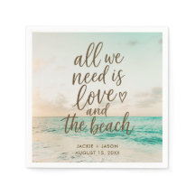 Liebe & der Strand Elegante Strandhochzeit