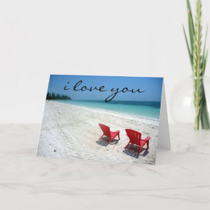 Liebe der Strandsitze Karte