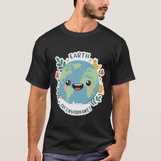Liebe Der T - Shirt unseres Planeten Erde Sticker (Vorderseite)