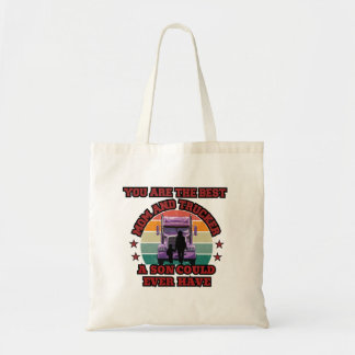 Liebe der Trucker Mother Son Bond Family Road Tragetasche