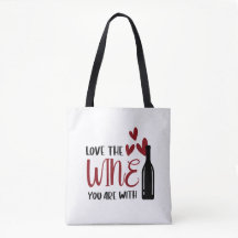 Liebe der Wein Sie sind mit Funny