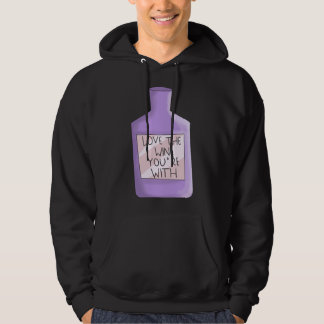 Liebe der Weine, die Sie mit Weingräben sind Hoodie