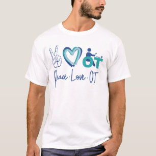 Liebe des Berufstherapeuten für den Rollstuhl T-Shirt