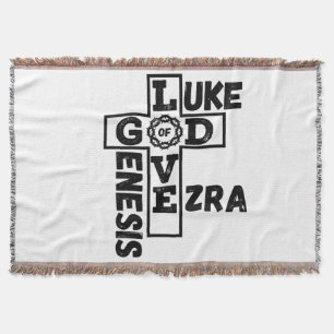 Liebe des biblischen Kreuzwortes Gottes Decke