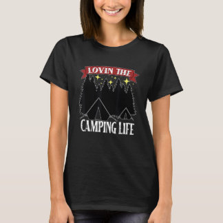 Liebe des Campings Leben Abenteuer Natur T-Shirt