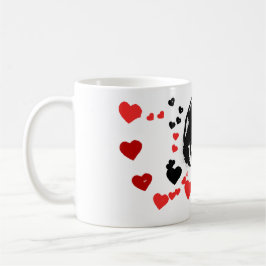 Liebe des Dalmatiners Kaffeetasse