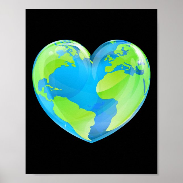 Liebe des Earth Day Poster (Vorne)