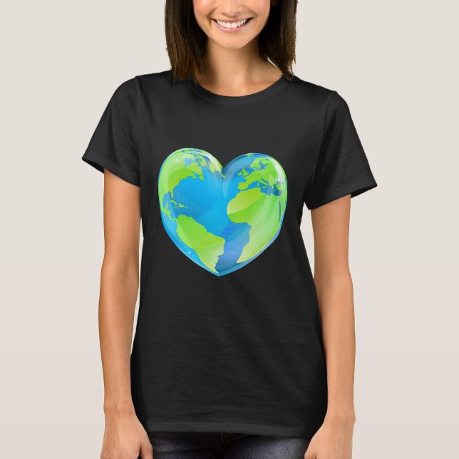 Liebe des Earth Day T-Shirt (Vorderseite)