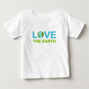 Liebe des Earth Earth Day Baby T-shirt